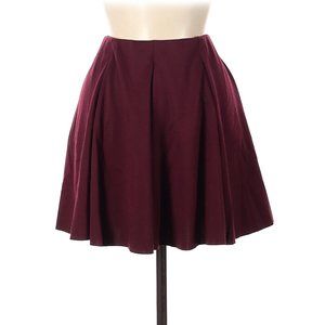 Zara Swing Skirt, Maroon